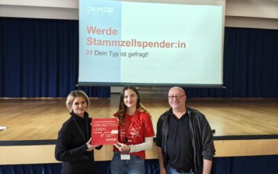 „Mund auf, Stäbchen rein, Spender sein“ – Typisierungsaktion am SMG