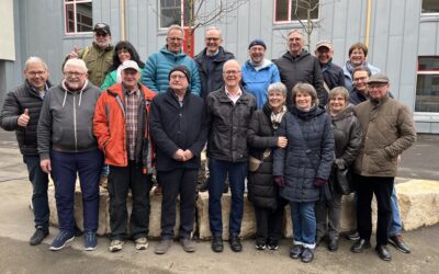 Ein besonderer Moment für das St.-Matthias-Gymnasium Gerolstein: Die Legenden vom Abijahrgang 1978 kehrten zurück
