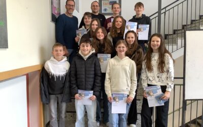 Spitzenleistungen beim „Informatik-Biber-Wettbewerb“