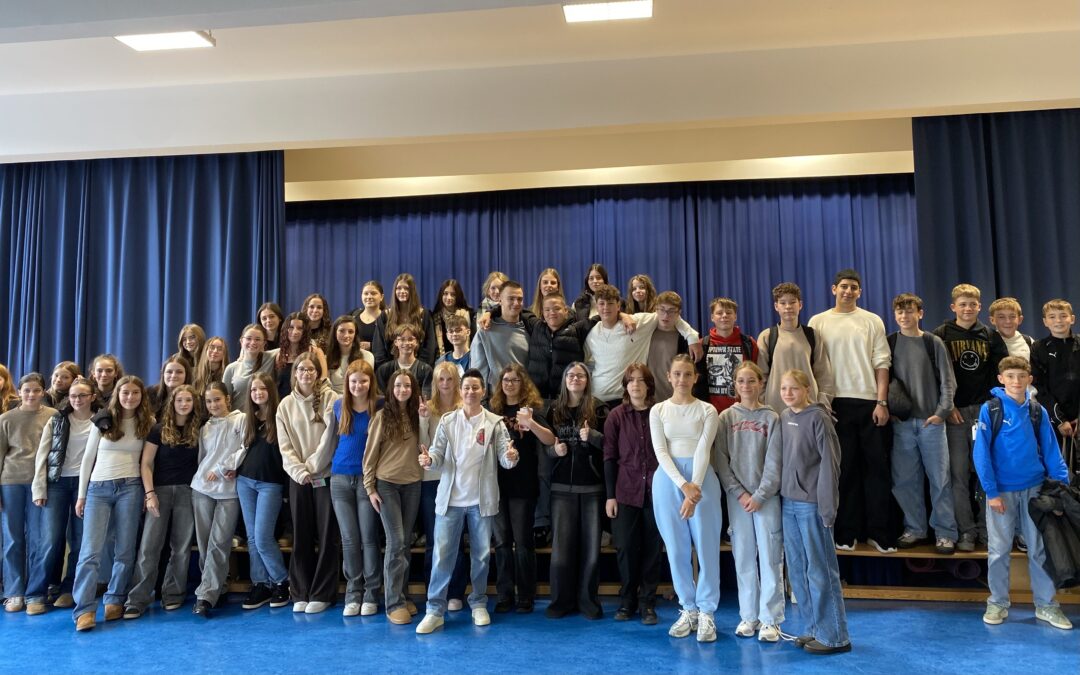 „Macht die Welt bunter und schöner und behandelt euch mit Respekt!“ – Sheriff4KIDS zu Gast am SMG