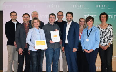 Bildungsminister Teuber würdigt SMG als herausragende Schule in MINT und Digitalisierung