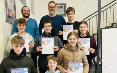 Erfolgreiche Teilnahme am Informatik-Biber-Wettbewerb