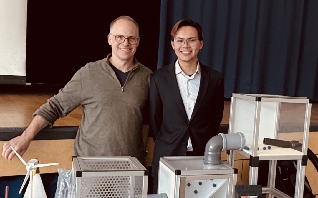 Blick in die Zukunft: Caspar Schwarz präsentiert Spitzenforschung am SMG