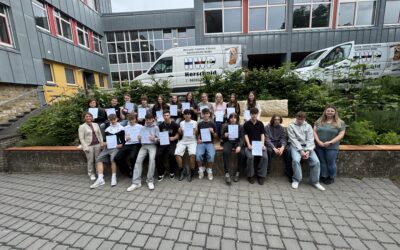 Erfolgreiche Teilnahme am Landeswettbewerb „Leben mit Chemie“