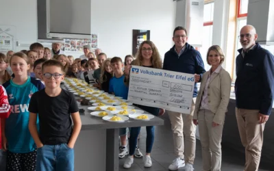 Spende der Volksbank Trier Eifel eG
